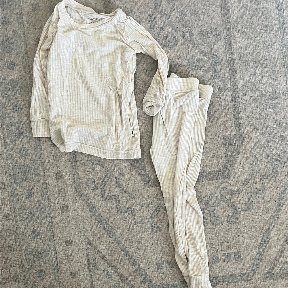 Little Sleepies Cream Pajama Set